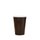 900 Kaffeebecher braun-weiß 0,18 l (PP)