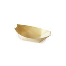 2000 Fingerfood-Schale aus Holz, Schiffchen 9 x 6 cm