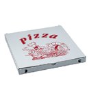100 Pizzakarton aus Mikrowellpappe 34 x 34 x 3 cm