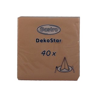 960 Servietten DekoStar 40 x 40 cm apricot